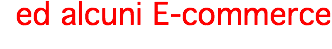 ed alcuni E-commerce